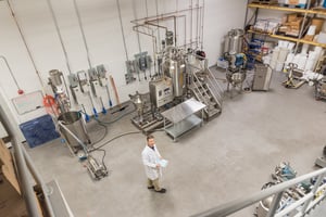 Pilot Plant and Analytical Lab for Industrial Mixing