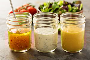 Shear and Flow in a Salad Dressings Process