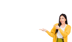woman-pointing-right